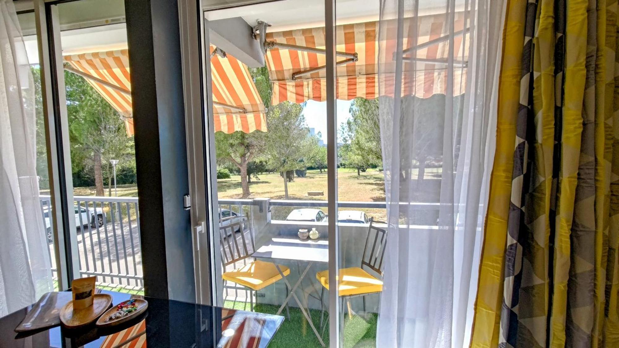 Studio Soleil Et Verdure - Montpellier Celleneuve Экстерьер фото
